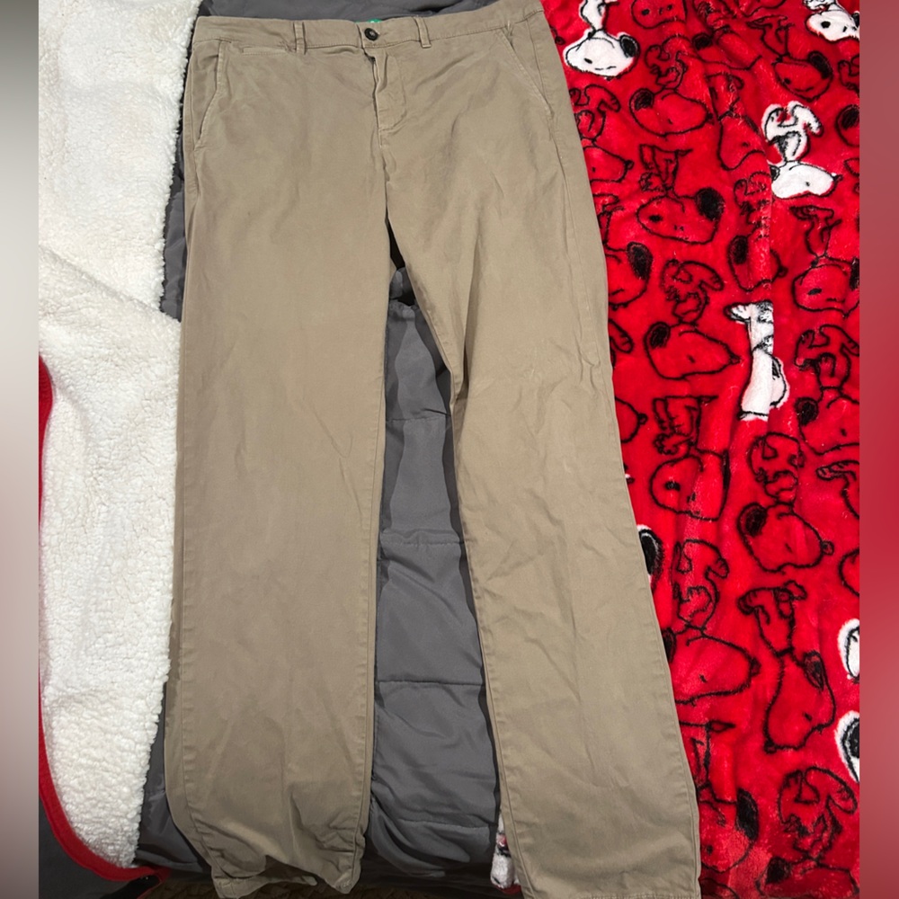 United Colors of Benetton Men's Tan Pants